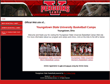 Tablet Screenshot of penguinsbasketballcamps.com